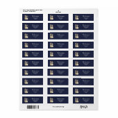 Katten Koppel Kerstmis Etiket (Full Sheet)