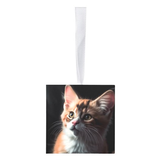 Katten Kubus Ornament (Rechts)