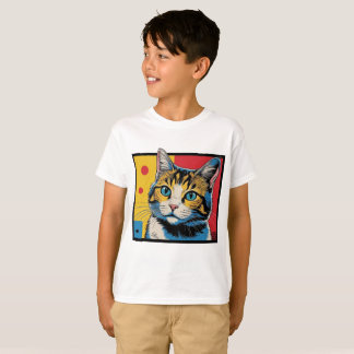 Katten kunst ontwerp #1 t-shirt