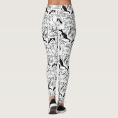 Katten Leggings (Achterkant)