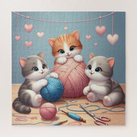 Katten legpuzzel (Verticaal)