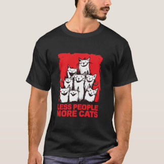 Katten losgelaten liefde Vrolijke uitspraken meer T-shirt