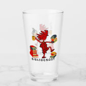 Katten Love Books Glas (Voorkant)