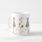 Katten Love Tails Mok (Voorkant links)