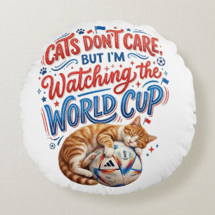 Katten Maaien Er Niet Om, Maar Ik Kijk Naar Het WK Rond Kussen