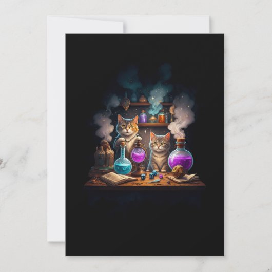 Katten magisch kaart (Voorkant)