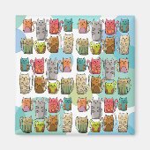 Katten! Magneet (Voorkant)