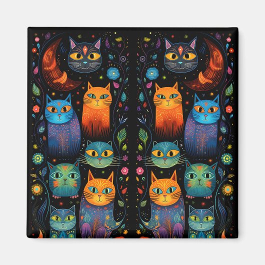 katten magneet (Voorkant)