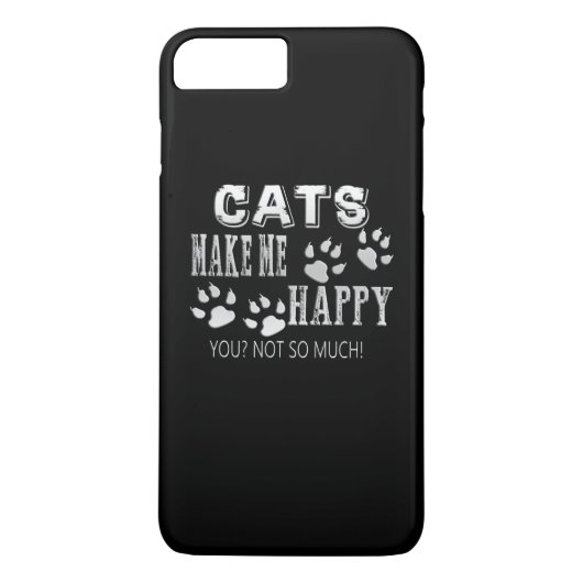 Katten maken me gelukkig! Case-Mate iPhone case (Achterkant)