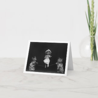 Katten met Doll Kaart