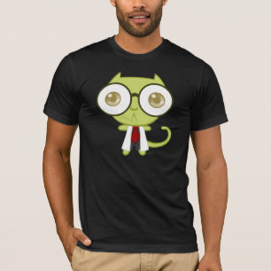 Katten met Glassez : Professor Oops Shirt