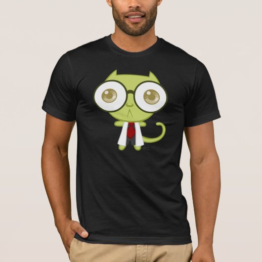 Katten met Glassez : Professor Oops Shirt (Voorkant)