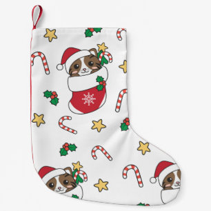 Katten met kerstwintersneeuw kleine kerstsok