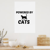 KATTEN MET KRACHT POSTER (Keuken)