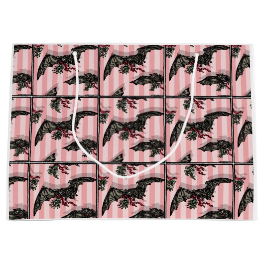 Katten met Mistletoe - Pop Gothic Holiday Groot Cadeauzakje (Voorkant)