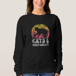 Katten Microscopie Retro Hobby Trui