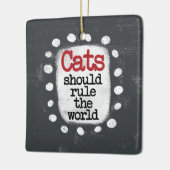 Katten moeten het Ornament regeren (Links)