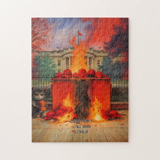 Katten mogen hem ook niet legpuzzel (Verticaal)