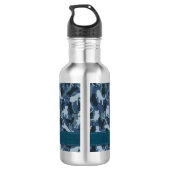 Katten Navy Camouflage Waterfles (Achterkant)