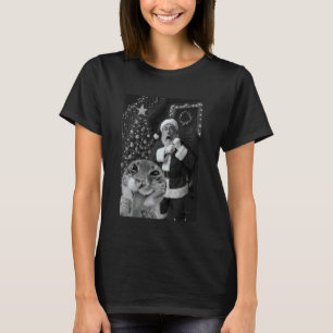 Katten nemen een selfie Santa Kerstmis Xmas Pyjama T-shirt