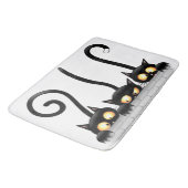 Katten Ondeugende, Speelse en Grappige Karakters Badmat (Gekanteld)