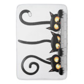 Katten Ondeugende, Speelse en Grappige Karakters Badmat (Voorkant Verticaal)