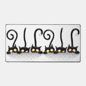 Katten Ondeugende, Speelse en Grappige Karakters Bureaumat (Voorkant)