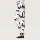 Katten Ondeugende, Speelse en Grappige Karakters Leggings (Links)
