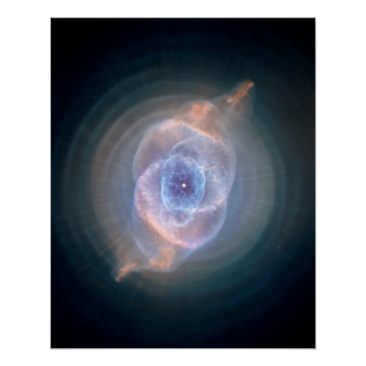 Katten Oog Nebula Perfect Poster (Voorkant)