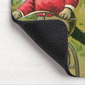 katten op de fiets muismat (Hoek)