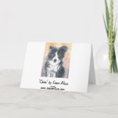 Katten op de KAART van de geboortedag (Achterkant)