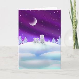 Katten op de Kaart van de Vakantie Snowhill