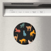 Katten op de zwarte magneet (Insitu (Vaatwasser))