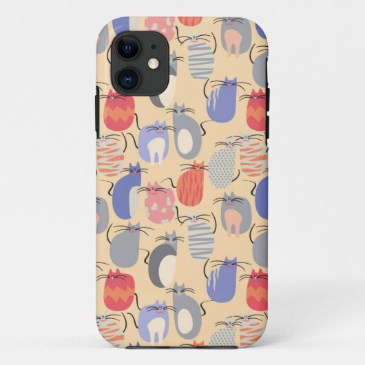 Katten overal Case-Mate iPhone case (Achterkant)