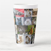Katten overal latte mok (Voorkant)
