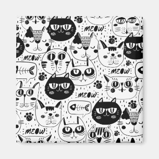 Katten overal magneet