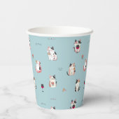 Katten Papieren beker (Achterkant)