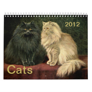  katten Perzische Siamese tablet door Tom Cats 201 Kalender