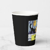 Katten Pompoen Halloween Papieren Bekers (Rechts)