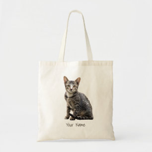 Katten Portret Pet Tomcat Animal Design Tote Bag