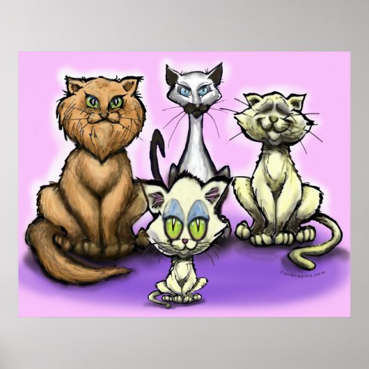 Katten Poster (Voorkant)