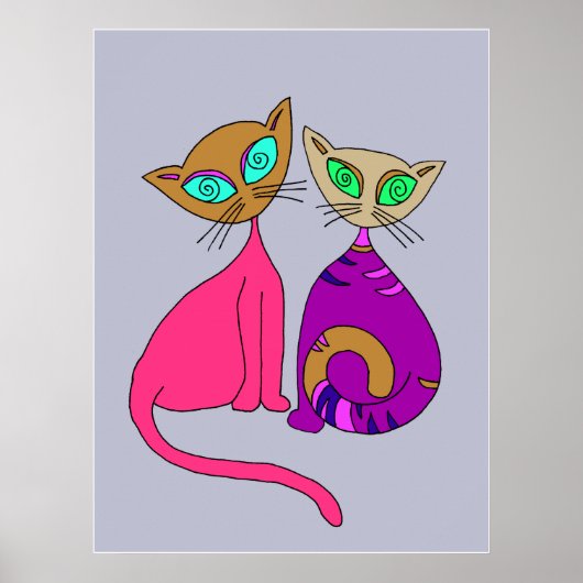 katten poster (Voorkant)