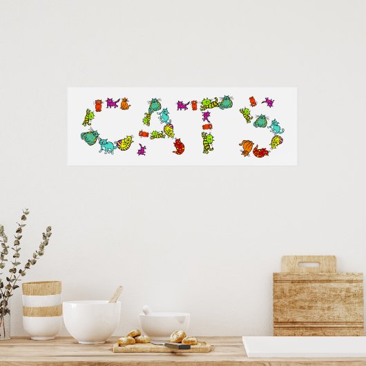 Katten Poster (Keuken)