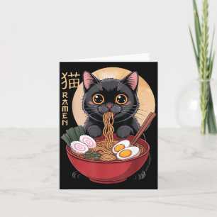 Katten Ramen Grappige Grafische T-shirts Japanse K Kaart