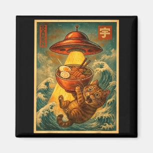 Katten Ramen Ufo Grappige Mannen Vrouwen Tieners K Magneet
