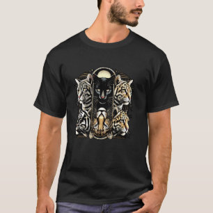 Katten Reflectie Poema Jachtluipaard Tijger Kat Li T-shirt