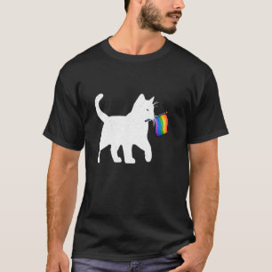 Katten Regenboog Vlag LGBT-Q Kitten Liefhebber Gay T-shirt