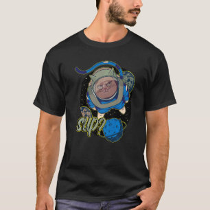 Katten Ruimte Astronaut T-shirt