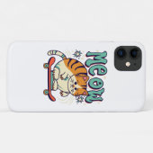 Katten Schaatsen Mijau Case-Mate iPhone Case (Achterkant (horizontaal))