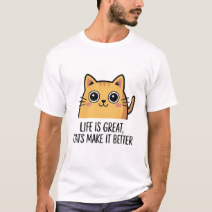 Katten-shirt T-shirt